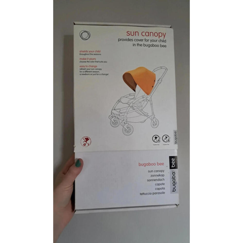 Bugaboo bee yellow sun canopy brand new